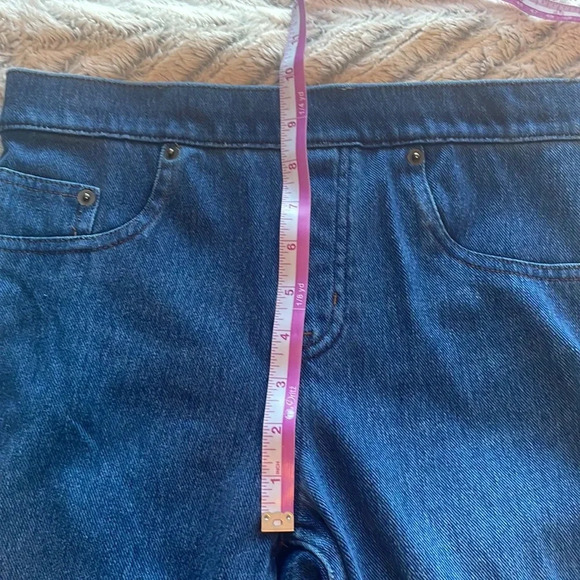 SPANX denim leggings size medium‎ dark wash - Picture 11 of 12